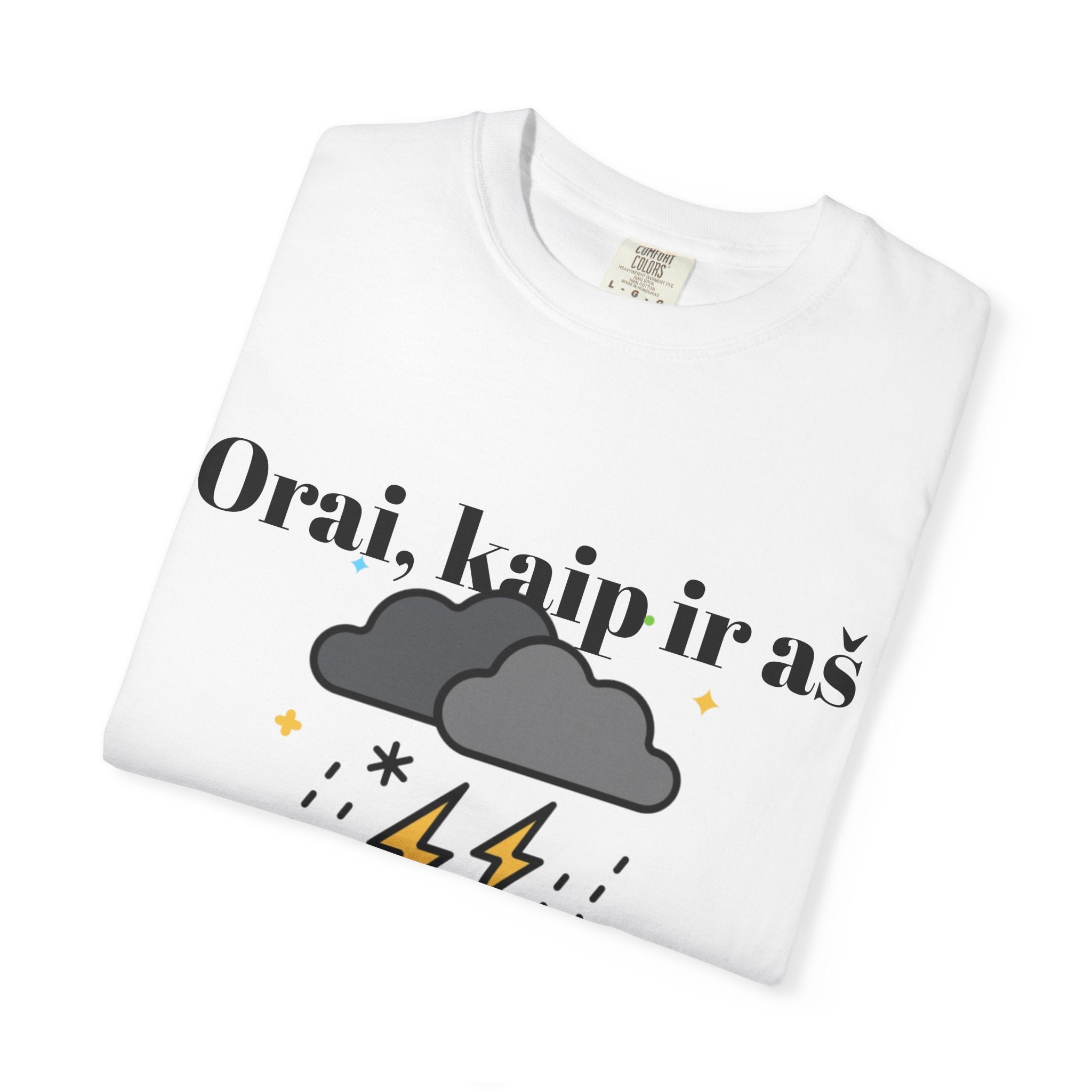 Maikutė  'Orai, kaip ir aš neprognozuojami'