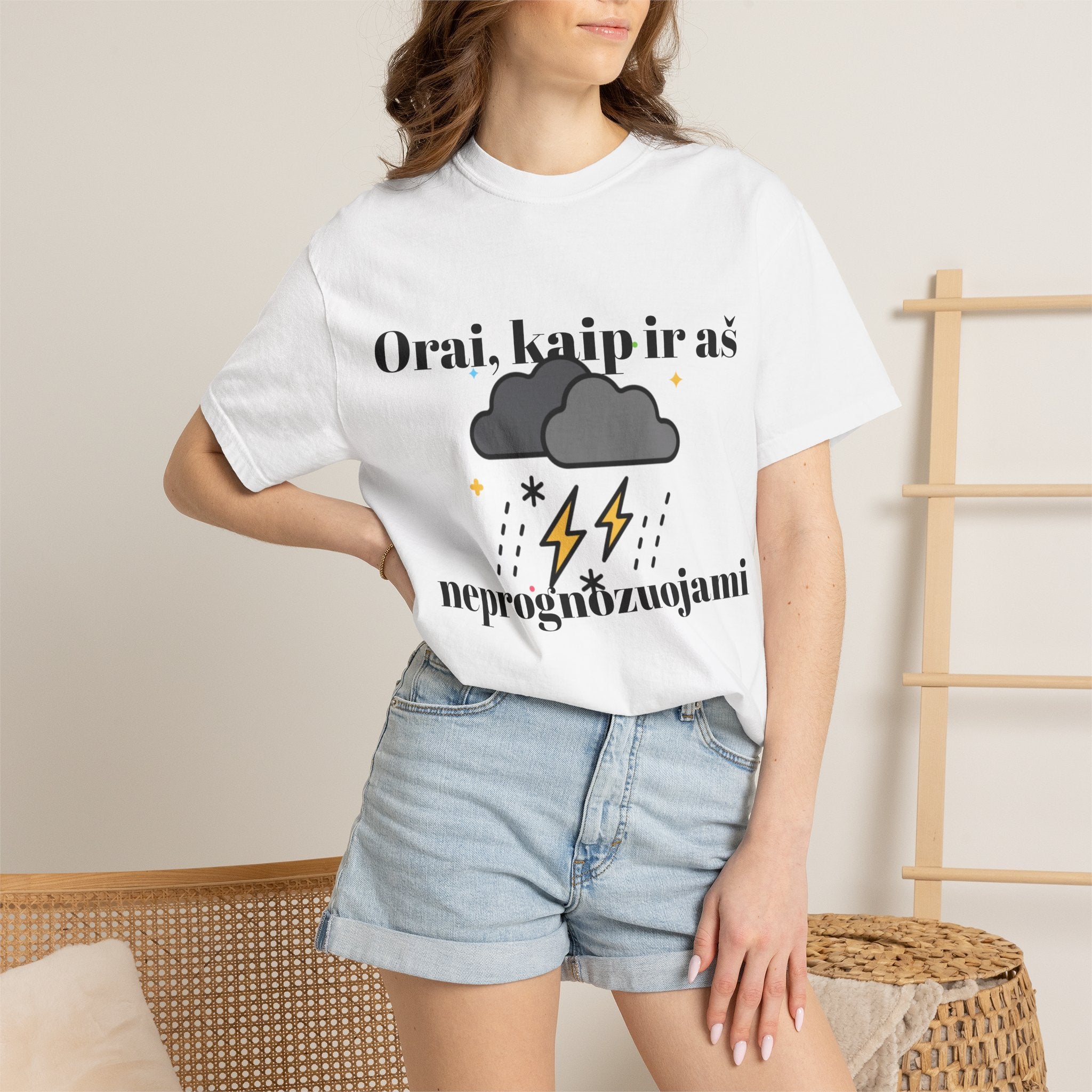 Maikutė  'Orai, kaip ir aš neprognozuojami'