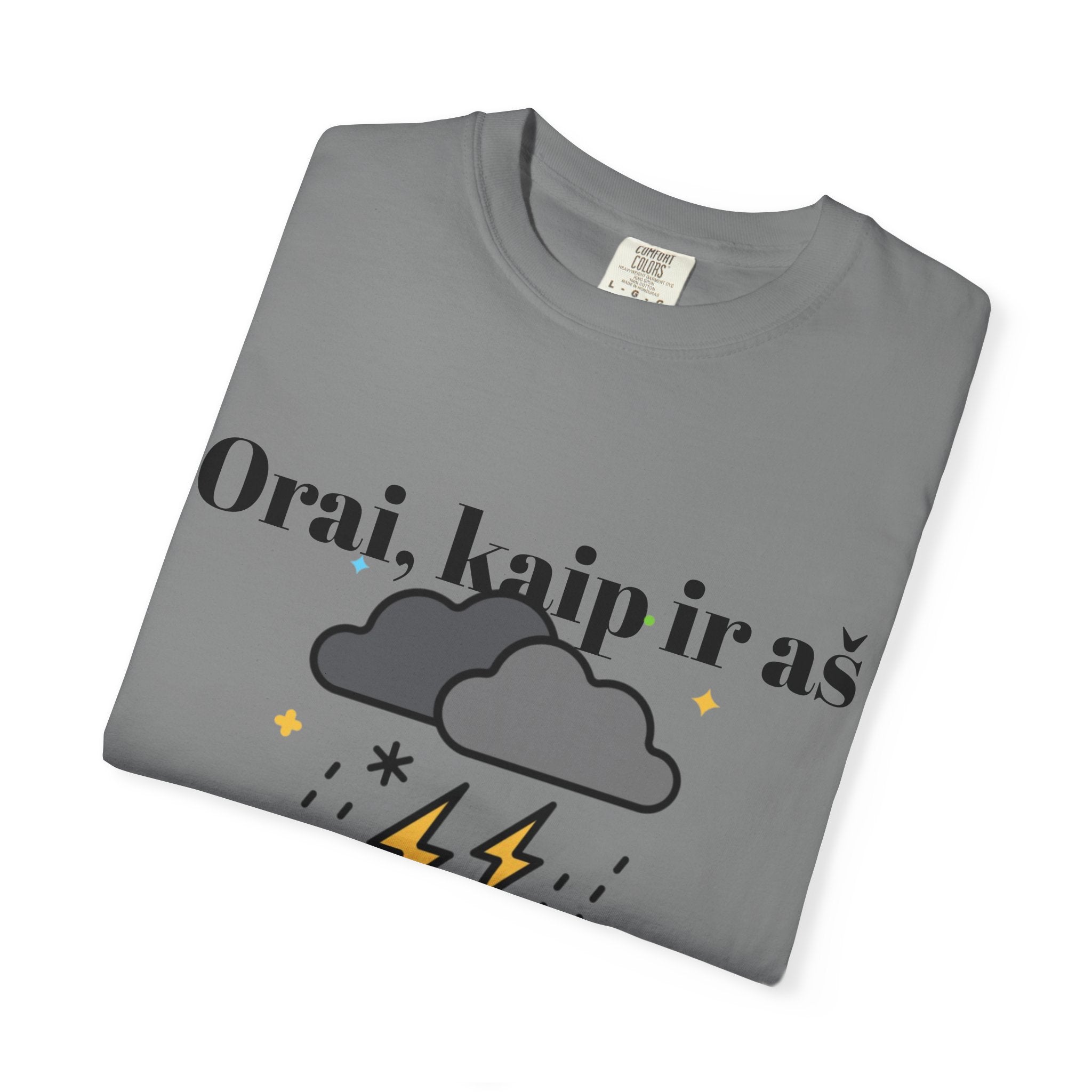 Maikutė  'Orai, kaip ir aš neprognozuojami'