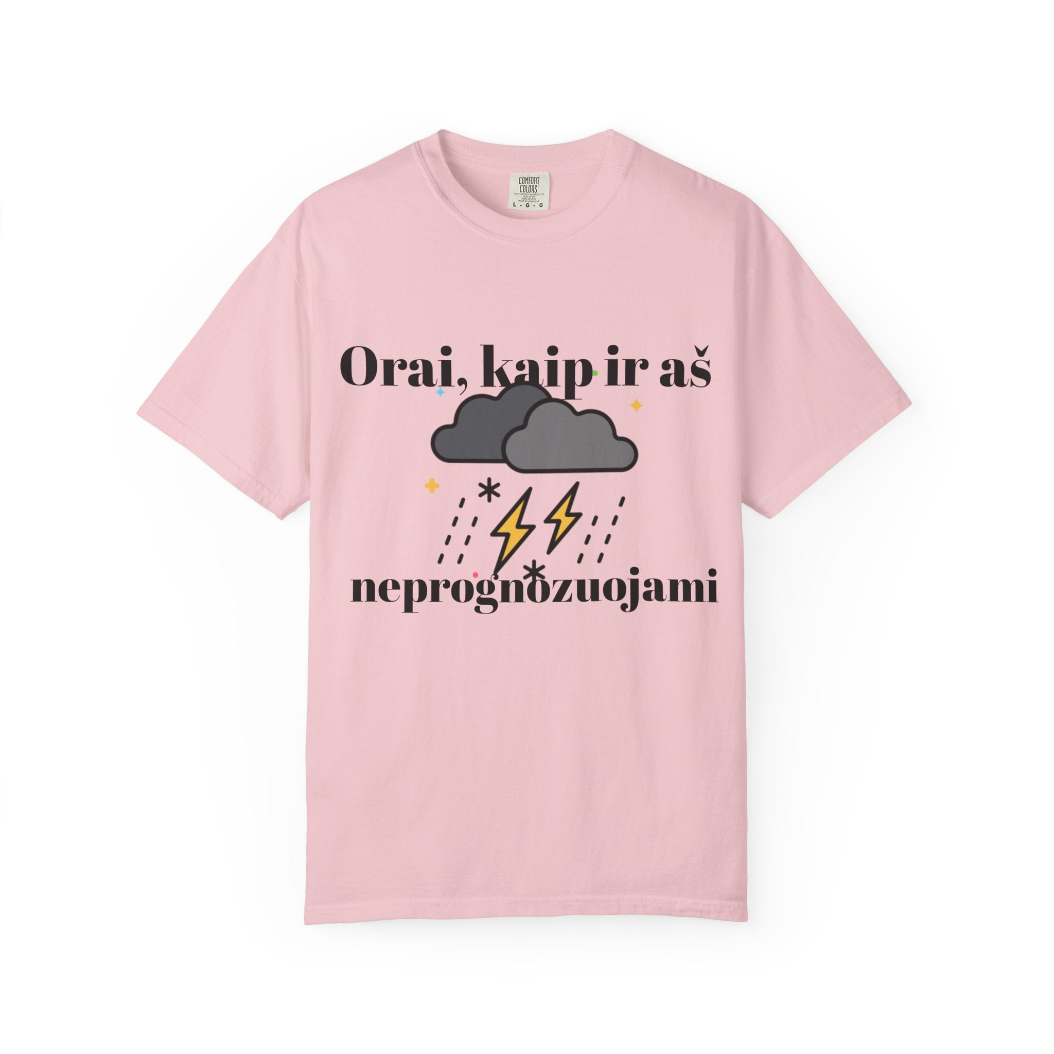 Maikutė  'Orai, kaip ir aš neprognozuojami'