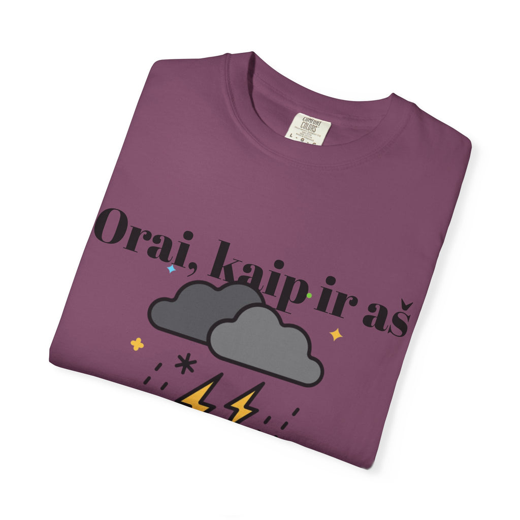 Maikutė  'Orai, kaip ir aš neprognozuojami'