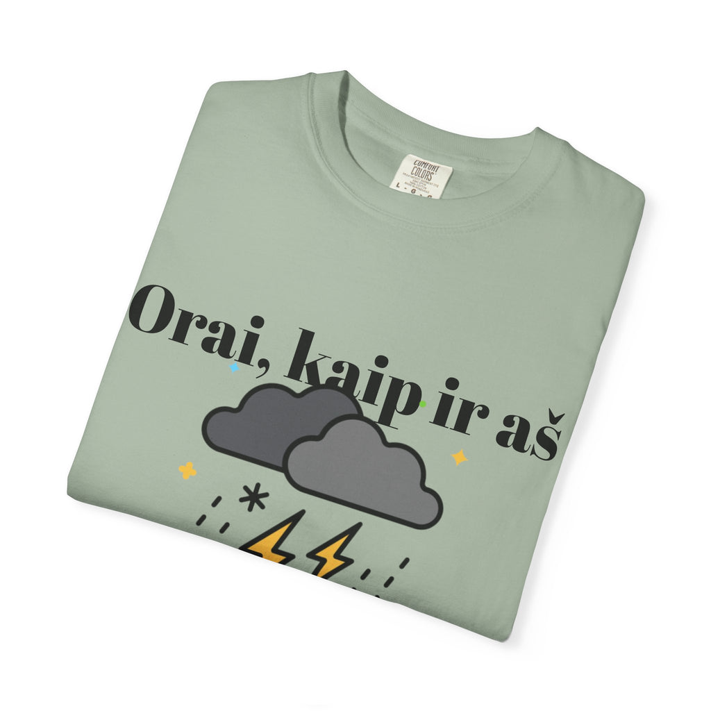 Maikutė  'Orai, kaip ir aš neprognozuojami'